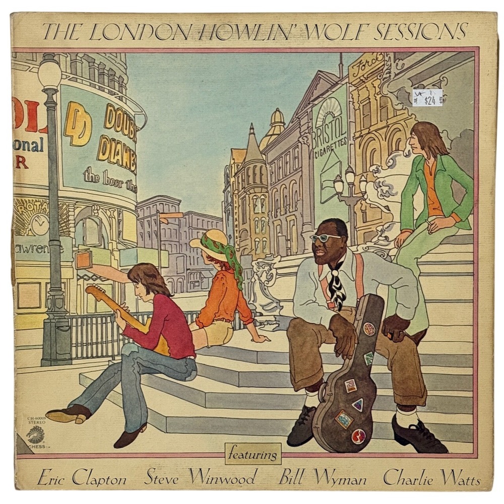 Howlin' Wolf-The London Sessions | Vinyl LP Chess CH-60008 Eric Clapton 1971